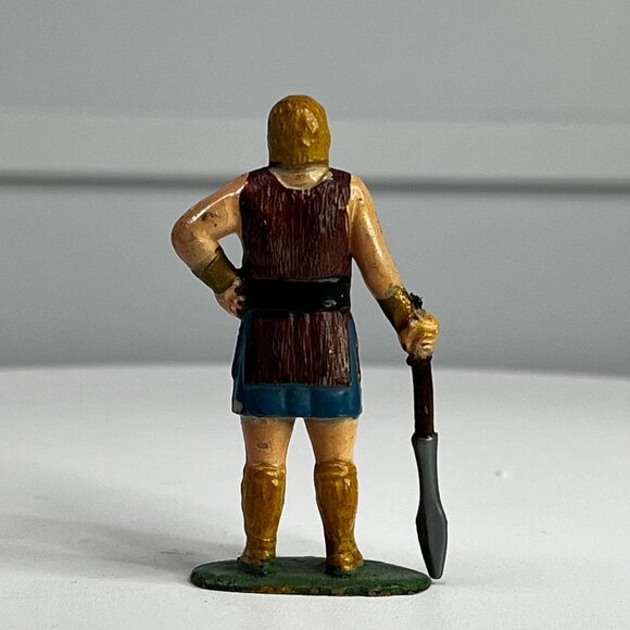 Vintage Marx Warriors Of The World Olaf Plastic Toy 1960s Hong Kong (Damaged) - Picture 8 of 9